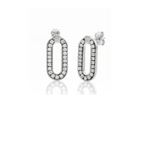 Earrings Unoaerre Woman Luxury in Silver Zirconia 721YOK4888000
